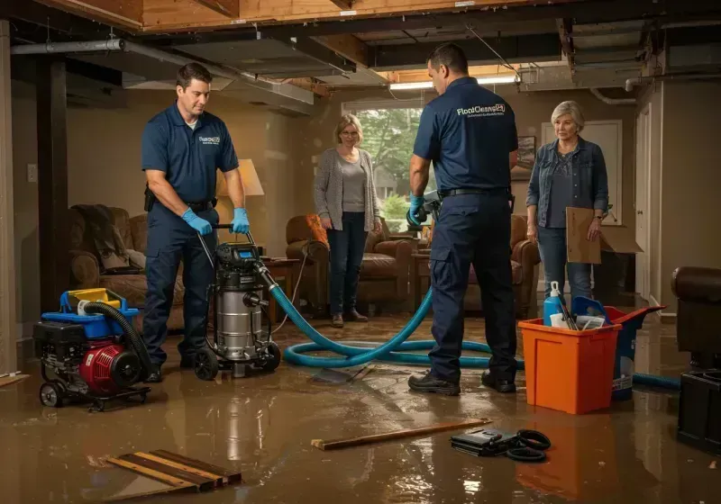 Basement Water Extraction and Removal Techniques process in Eaton, OH